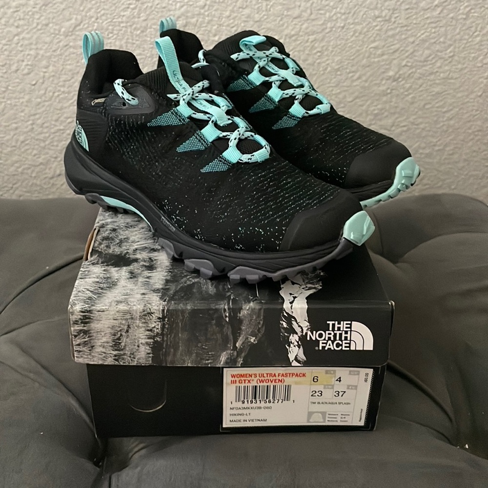 NIB The North Face Women’s Ultra Fastpack III GTX Woven Hiking Shoes